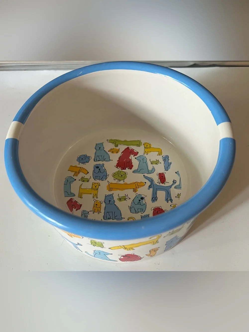 Signature Housewares Dog Town Bowl 6.26x3”